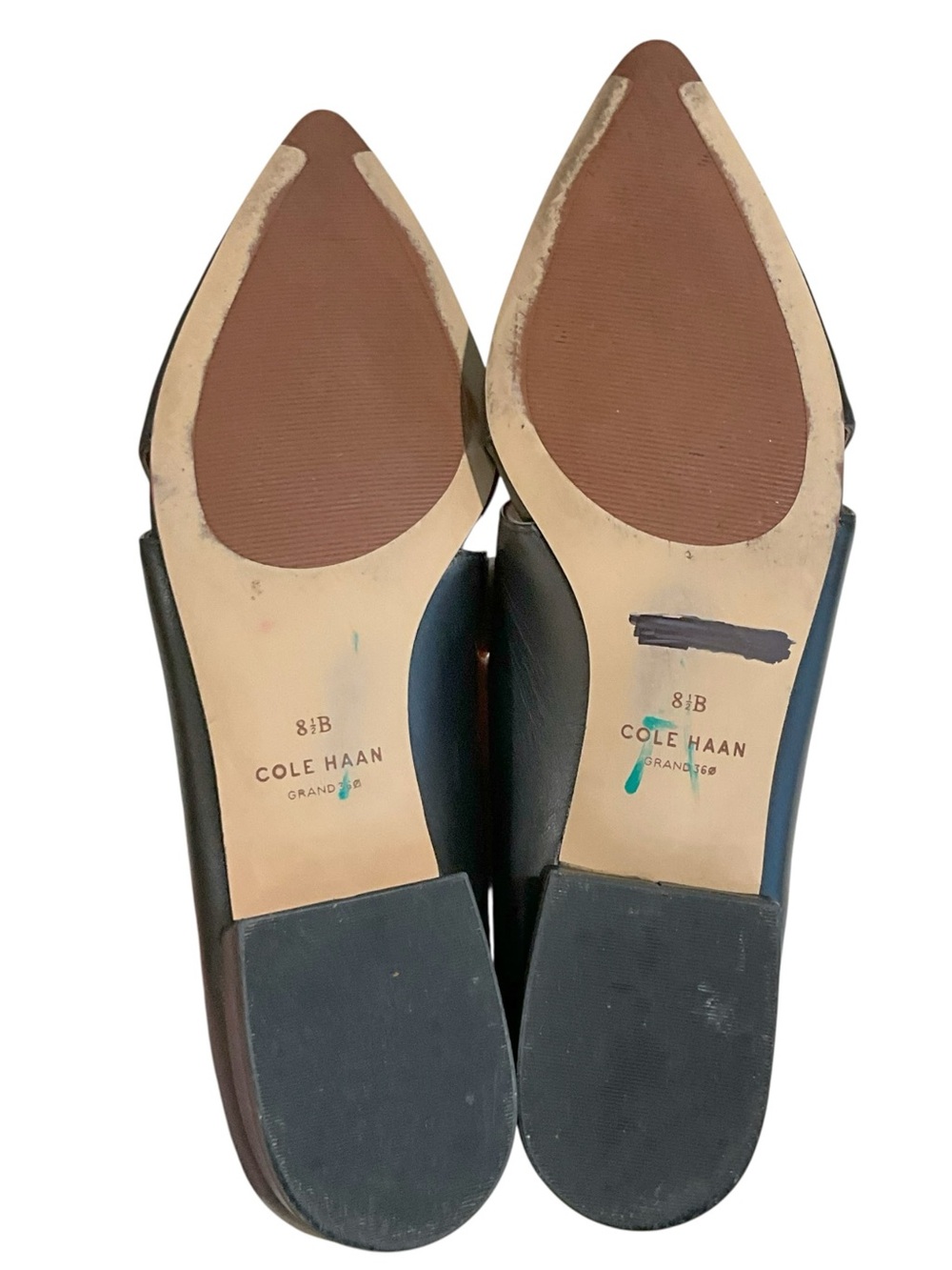 Cole Haan Viola Skimmer Flat in Black Women’s Size 8.5 - Picture 12 of 12